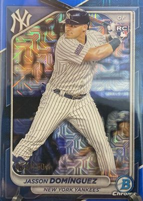 2024 Bowman Chrome Mega Box #94 Blue Mojo Refractor /150