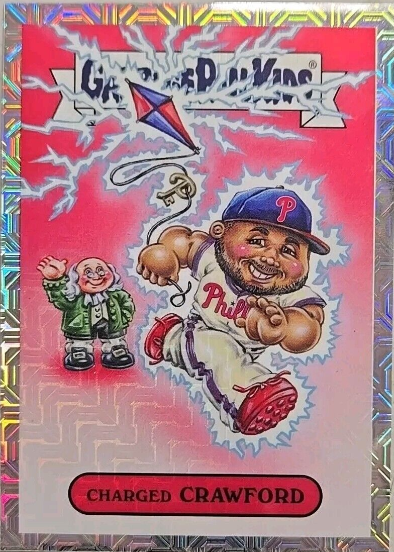 Justin Crawford 2024 Bowman Chrome Mega Box #BGP-13 Bowman Garbage 
