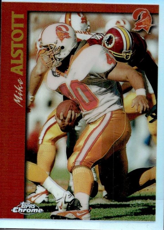 Mike Alstott 1997 Topps Chrome #52 Refractor RAW