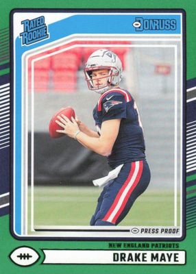 2024 Donruss #379 Press Proof Green