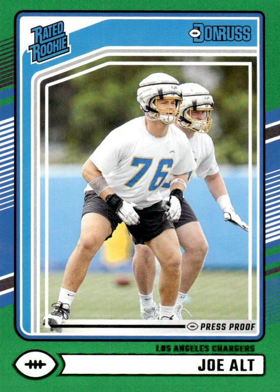 2024 Donruss #320 Press Proof Green