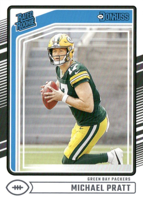 Michael Pratt 2024 Donruss #339 Base Rookie RAW