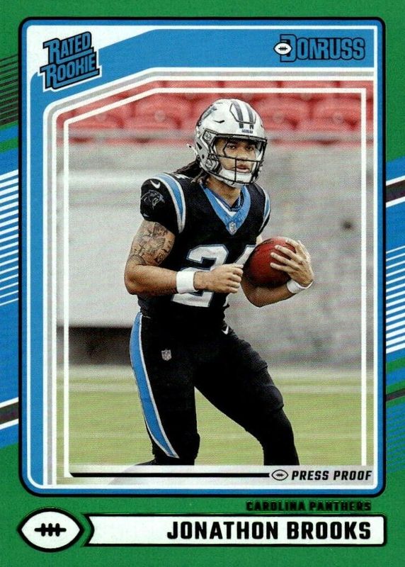 2024 Donruss #354 Press Proof Green