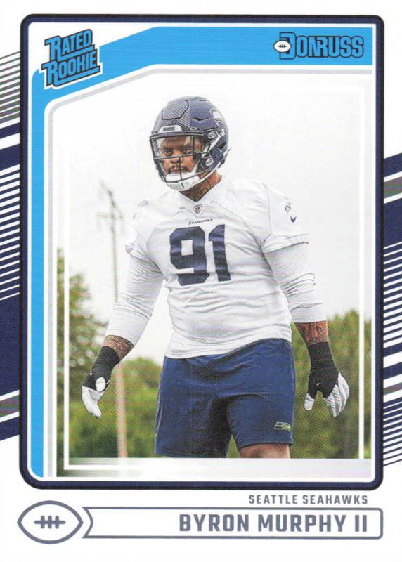 Byron Murphy II 2024 Donruss #321 Base Rookie RAW