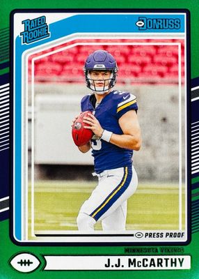 2024 Donruss #303 Press Proof Green