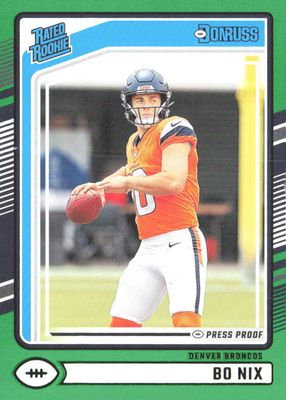 2024 Donruss #369 Press Proof Green