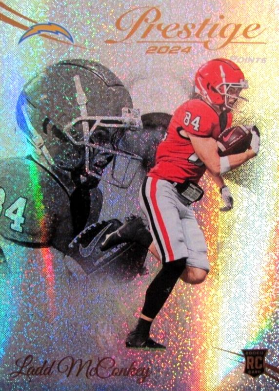 Ladd McConkey 2024 Prestige #331 Galaxy Xtra Points Rookie RAW