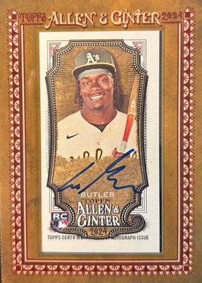 2024 Topps Allen & Ginter #MA-LB Framed Mini Auto