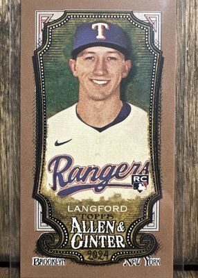 2024 Topps Allen & Ginter #278 Gold Border Mini