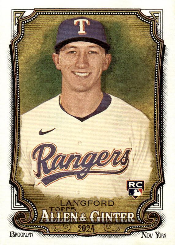 Wyatt Langford 2024 Topps Allen & Ginter #278 Base Rookie PSA 10