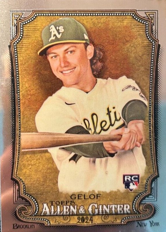 Zack Gelof 2024 Topps Allen & Ginter #82 Chrome Rookie PSA 10