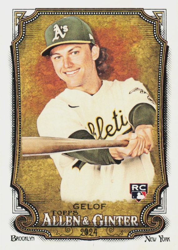 Zack Gelof 2024 Topps Allen & Ginter #82 Base Rookie PSA 10