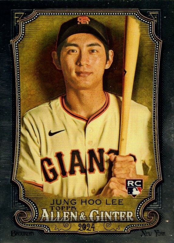 Jung Hoo Lee 2024 Topps Allen & Ginter #269 Chrome Rookie PSA 10