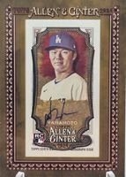 2017 Topps Allen & Ginter X Framed Mini Baseball Autographs