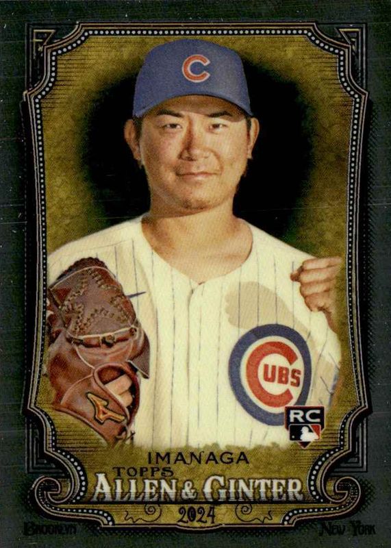 Shota Imanaga 2024 Topps Allen & Ginter #181 Chrome Rookie PSA 10