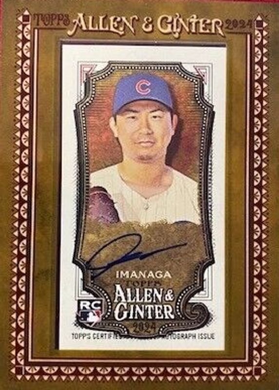 2024 Topps Allen & Ginter #MA-SI Framed Mini Auto