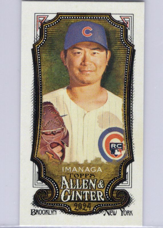 Shota Imanaga 2024 Topps Allen & Ginter #181 Mini Rookie PSA 10