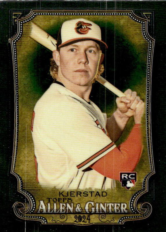 Heston Kjerstad 2024 Topps Allen & Ginter #49 Chrome Rookie RAW