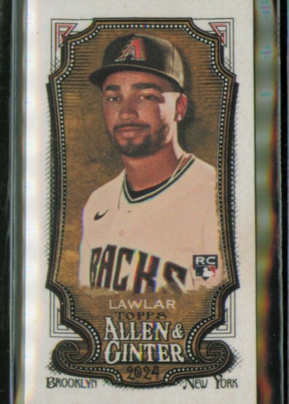 Jordan Lawlar 2024 Topps Allen & Ginter #99 Mini Rookie PSA 10