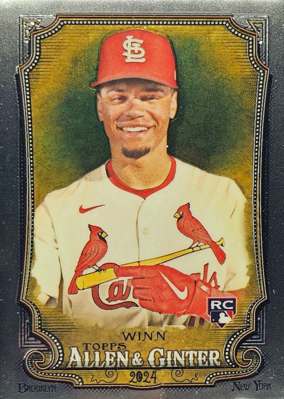 Masyn Winn 2024 Topps Allen & Ginter #24 Chrome Rookie RAW