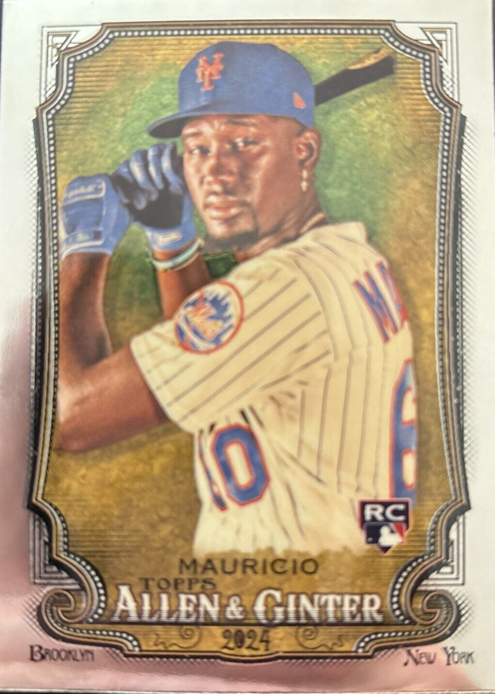 Ronny Mauricio 2024 Topps Allen & Ginter #67 Chrome - Refractor