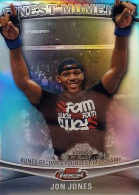 2012 Topps Finest UFC #FM-JJ Finest Moments