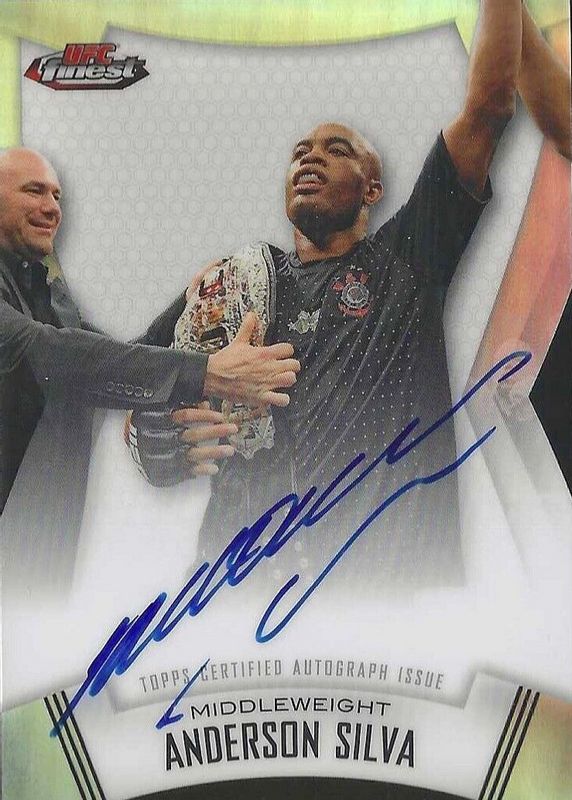 2012 Topps Finest UFC #A-AS Autographs