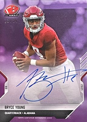 2021 Bowman Next #3 Autographs - Purple /25