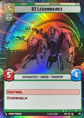 2024 Twilight of the Republic #383 Hyperspace Foil