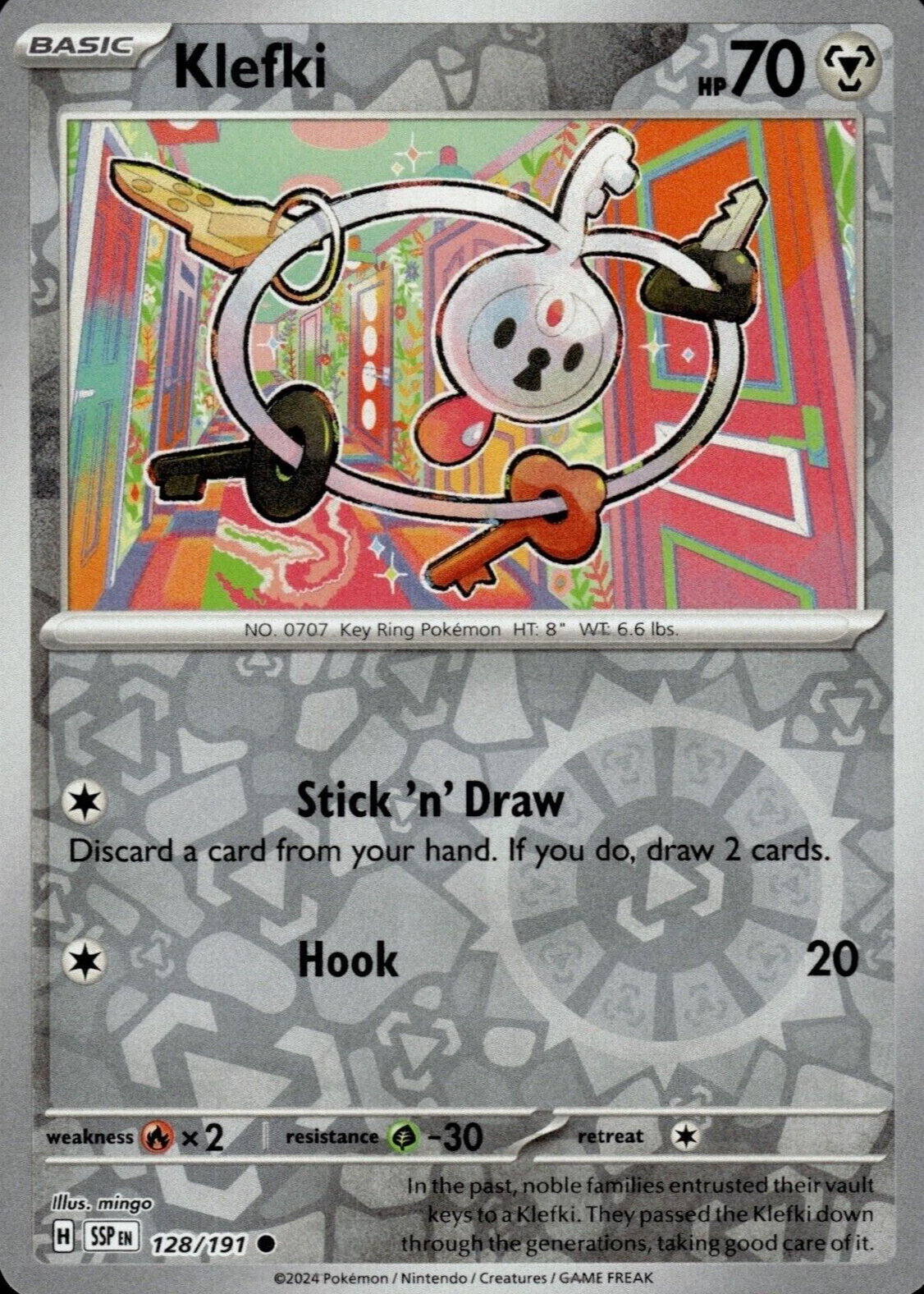 klefki pokemon card price Klefki 096/198 Pokemon TCG Card Scarlet & Violet Base Set Holo NM