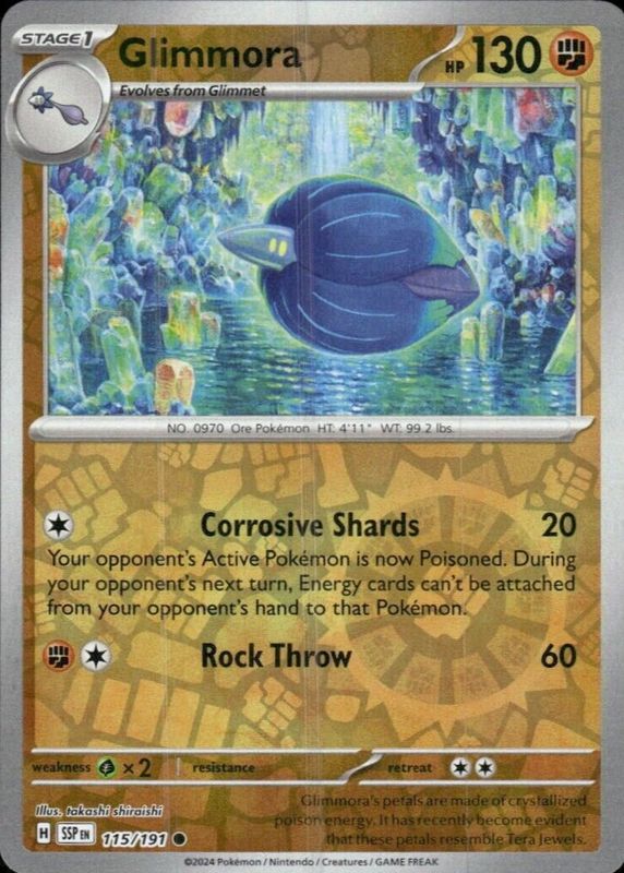 2024 Scarlet & Violet: Surging Sparks #115/191 Reverse Holo