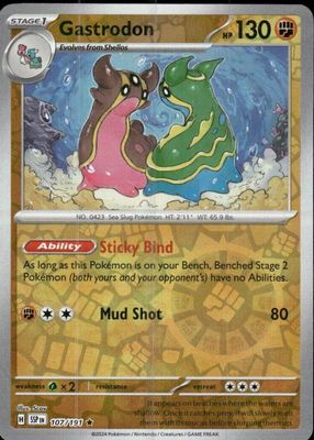 Gastrodon 2024 Scarlet & Violet: Surging Sparks #107/191