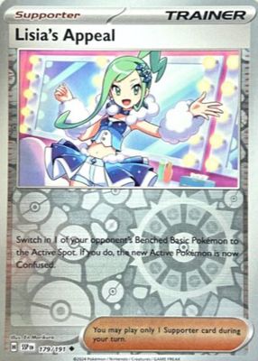 2024 POKEMON SV7a LISIA'S APPEAL #091 2024 Lisia's Appeal PSA 9