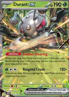 2024 Scarlet & Violet: Surging Sparks #004/191 Double Rare