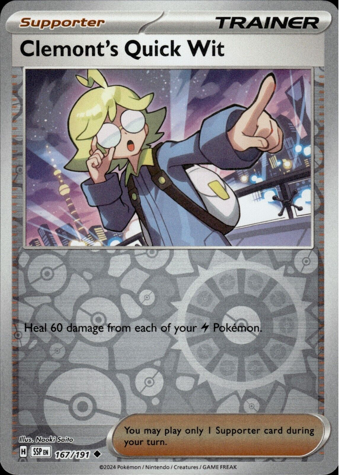 pokemon clemont card 2024 Japanese SV Super Electric Breaker Full Art Clemont's Quick Wit CGC 10 GEM MINT on Fanatics Collect VioletCyber Judge expansion! Clemont Value? : r/PokemonTGCP