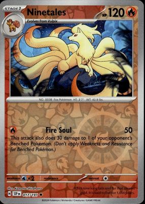 Ninetales 2006 Japanese EX: Offense and Defense of the