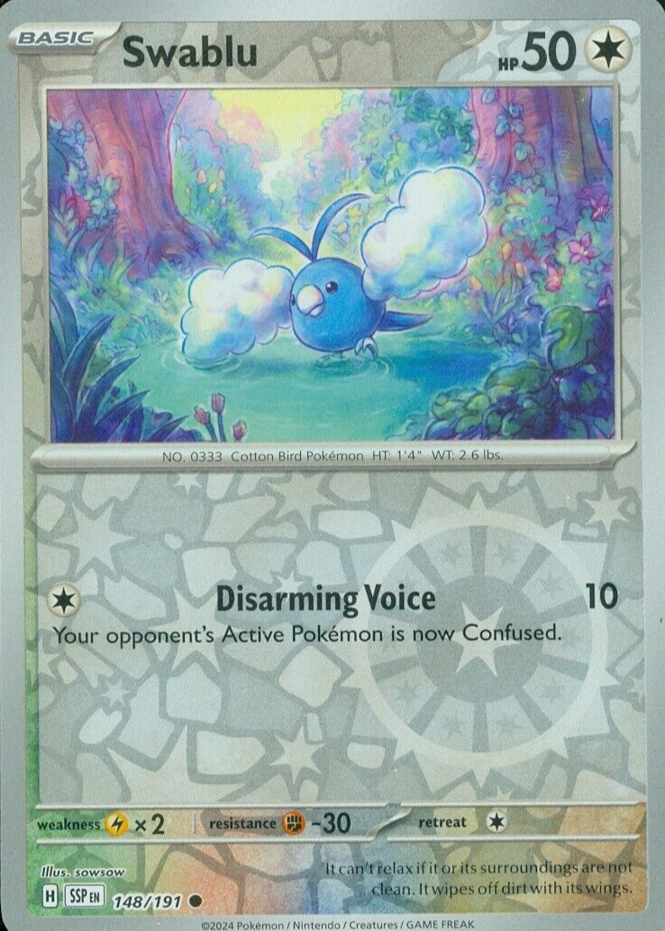 Swablu Pokemon Cards Price Guide - Sports Card Investor