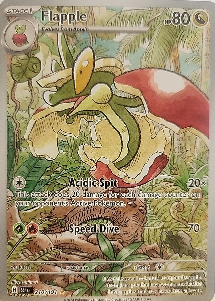 flapple pokemon card Flapple VMAX HR