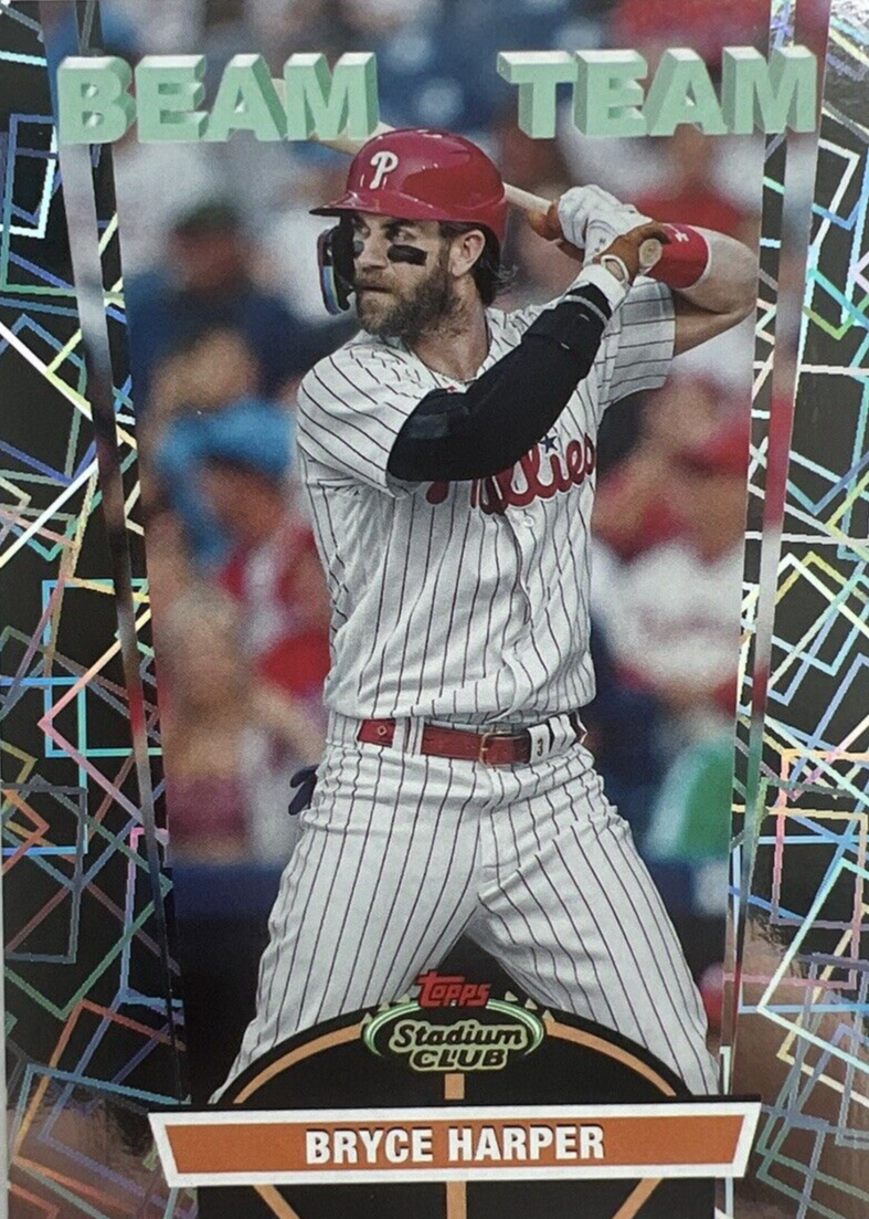 TOPPS MLBカード STADIUM CLUB BRYCE HARPER PHILLIES 25/25 #BT-10 送料無料 中古 IT2 2024 Topps Now #277 Bryce Harper Phillies Ignites London