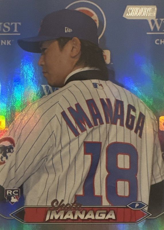 Shota Imanaga 2024 Stadium Club #240 Rainbow Foilboard /25 Rookie RAW