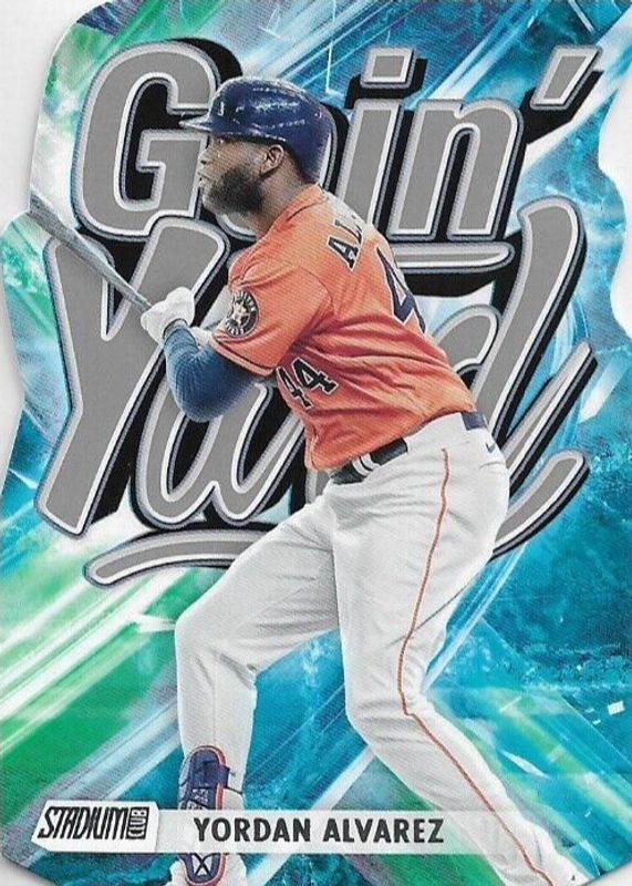 Yordan Alvarez 2024 Stadium Club #GY-23 Goin' Yard RAW
