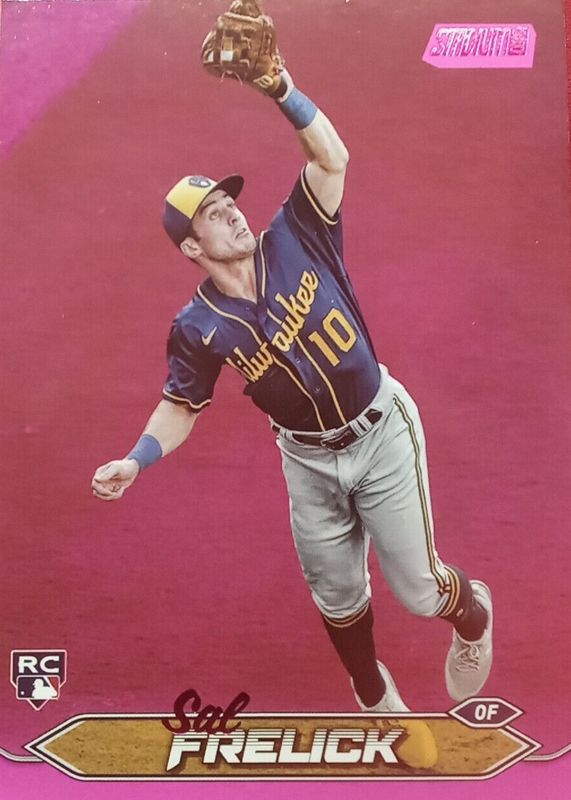 Sal Frelick 2024 Stadium Club #183 Pink Foil Rookie RAW