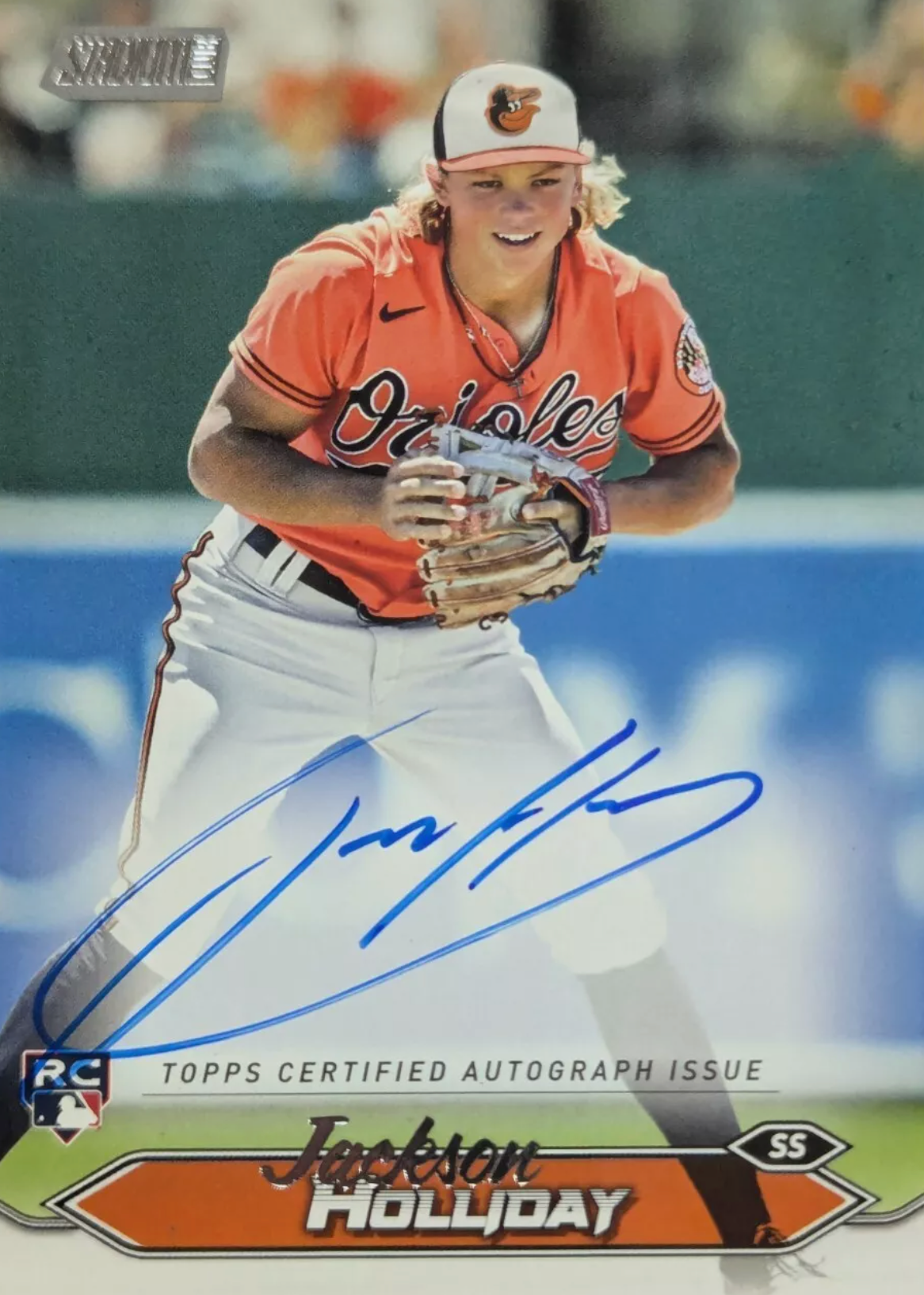 Jackson Holliday 2024 Stadium Club #SCBA-JHH Autographs
