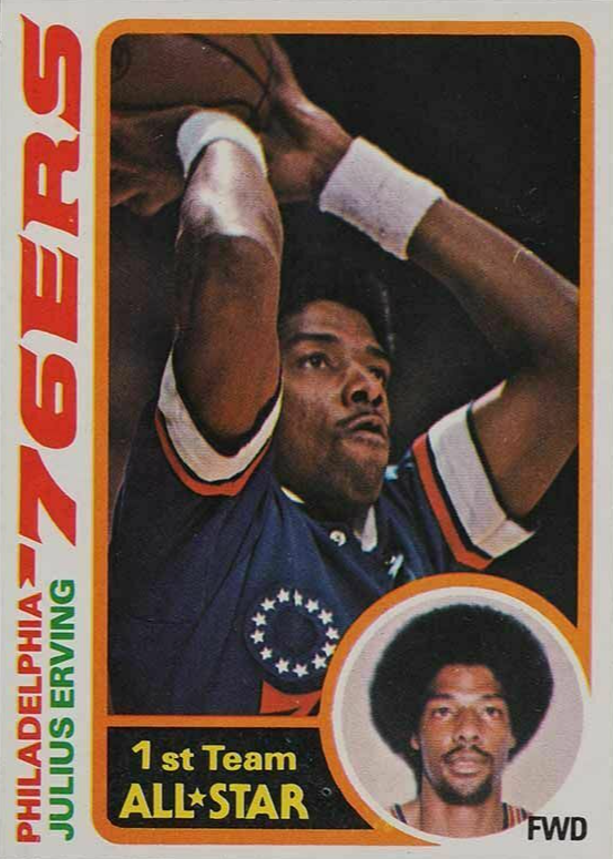 その他 PSA 6 - Julius Erving - 1977 Topps Auction Prices Realized Basketball Cards 1977 TOPPS Julius