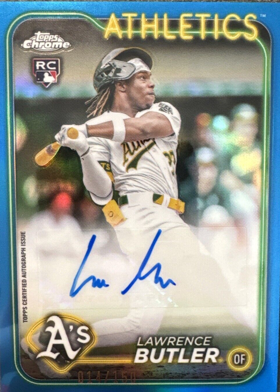Topps - topps 199シリ ローレンス・バトラー　　LAWRENCE BUTLER 2025 Topps Series 1 Major League Material Relic Lawrence