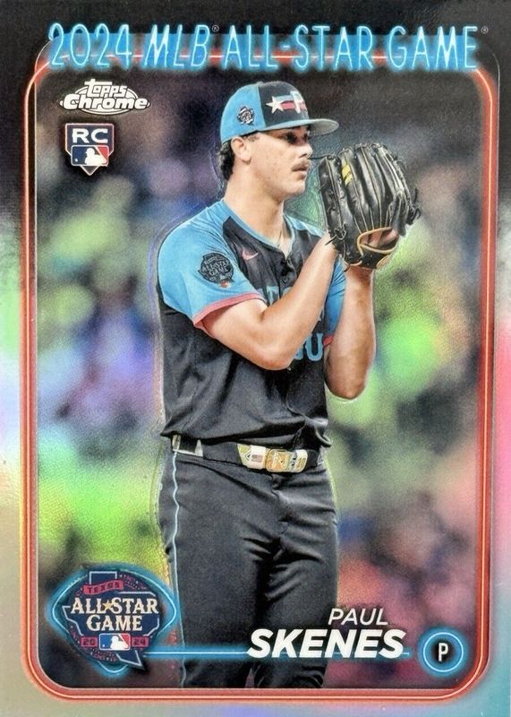 Paul Skenes 2024 Topps Chrome Update #ASGC-29 2024 All-Star Game Rookie RAW