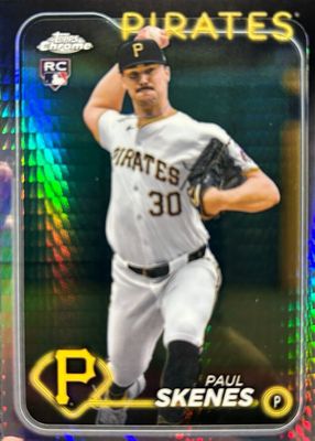 Paul Skenes 2024 Topps Chrome Update #USC88 Negative