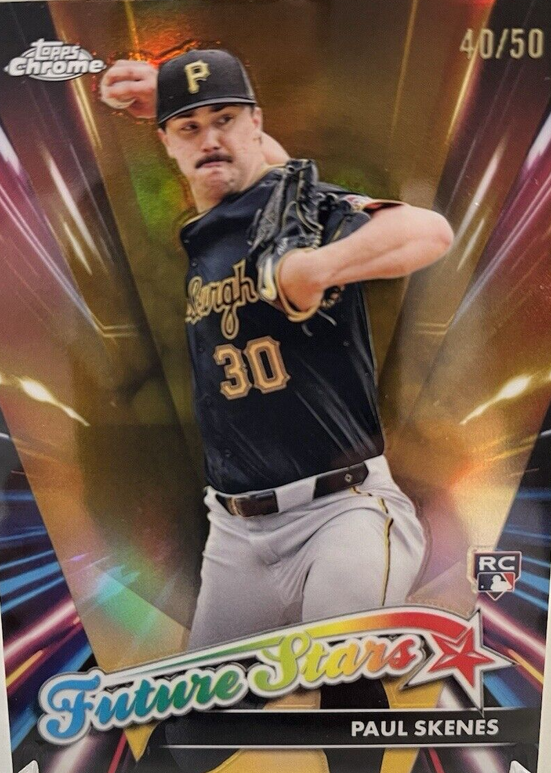Paul Skenes 2024 Topps Chrome Update #FSU-17 Future Stars - Gold