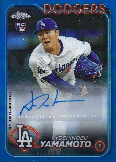 やーだょっ！プルーフ　Yaadayo! PROOF Yoshinobu Yamamoto 2024 Topps #553 Purple Foil /799 Price Guide