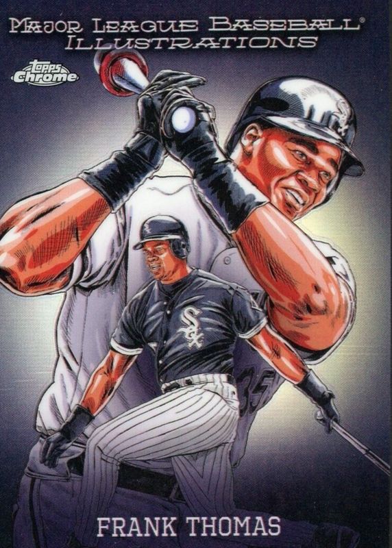 2024 Topps Chrome Update #MLBI-10 MLB Illustrations /(SSP)